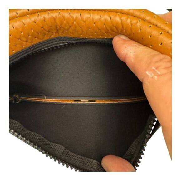 Haute Shore Brown Neoprene  Minimalist Wristlet - Picture 5 of 7